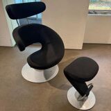 Stokke Variér Peel armchair + footrest