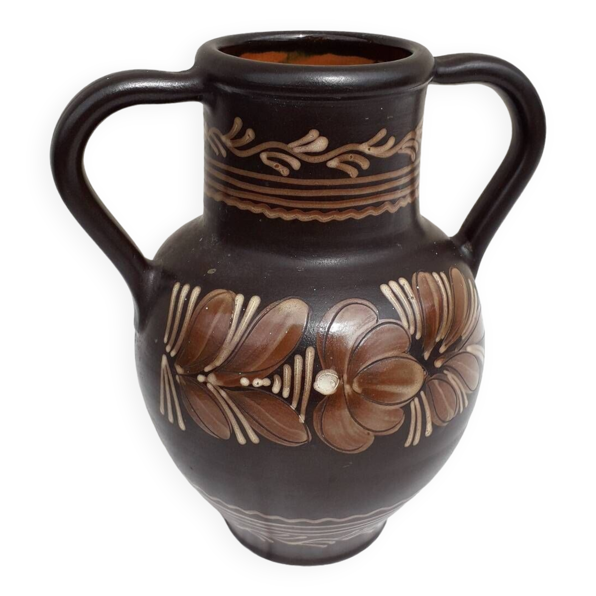 Brown vase