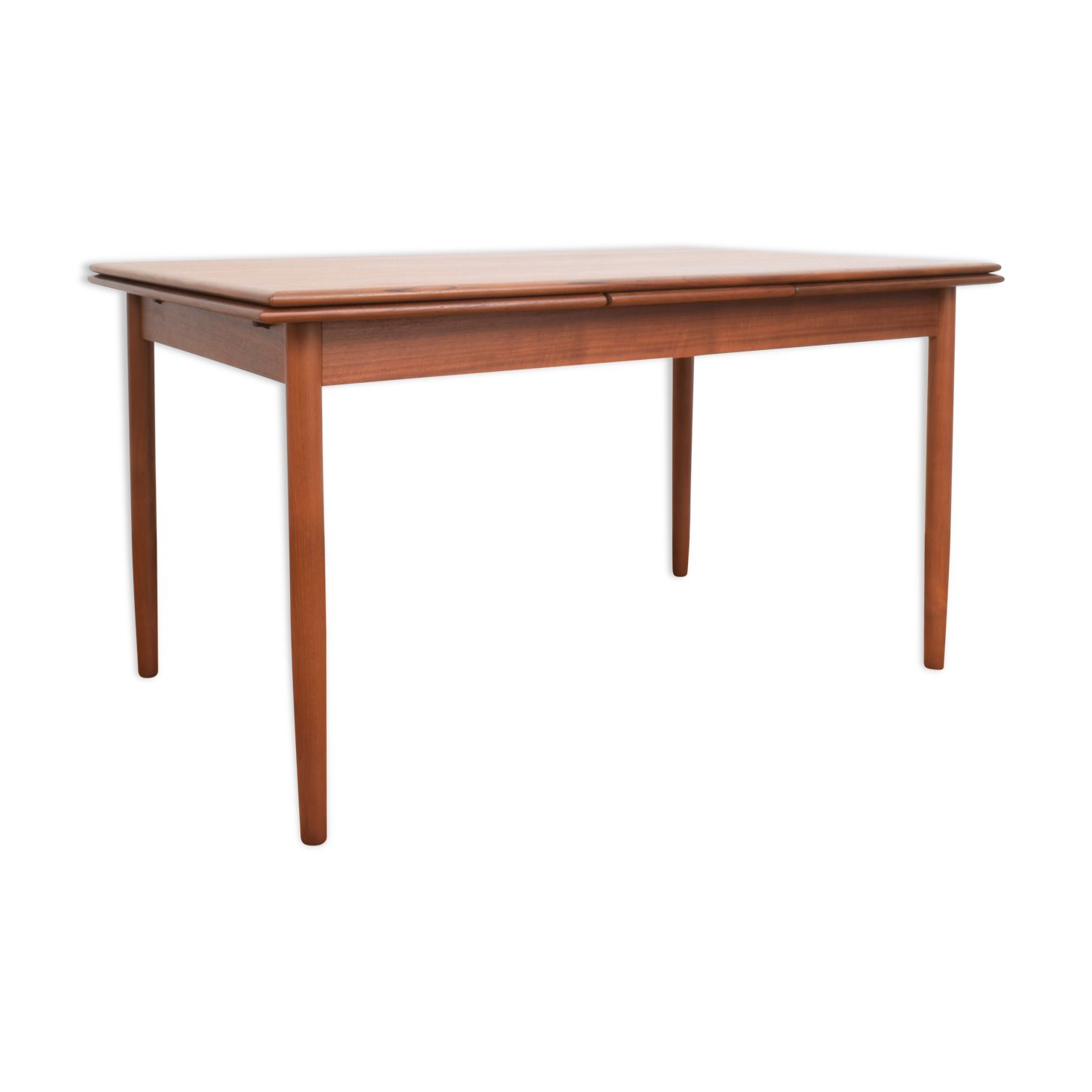 Mid-century danish teak extendable dining table, 1960