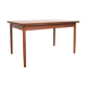 Mid-century danish teak extendable dining table, 1960
