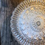 Cast glass ceiling lamp