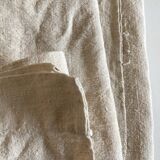 Farm tablecloth 19th in hemp canvas, reserve of trousseau L270cm