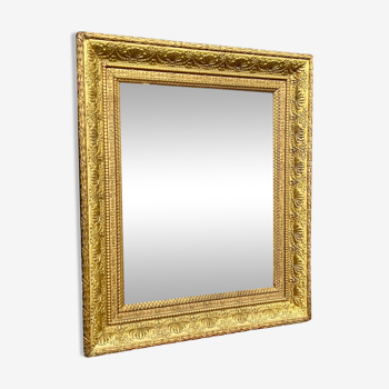 Antique mirror in a baguette frame