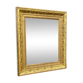 Antique mirror in a baguette frame