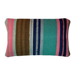 Vintage turkish kilim cushion cover 30x50cm