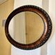 Edwardian Oval Wall Mirror Bevelled Edge
