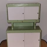 Meuble de poupée buffet - vintage