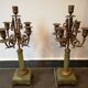 Napoleon III candelabra chandeliers in bronze and marble