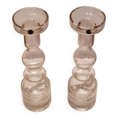 Vases/bougies "Pompadour"/1945, Riihimäaen Lasi, Scandinavian Modernity