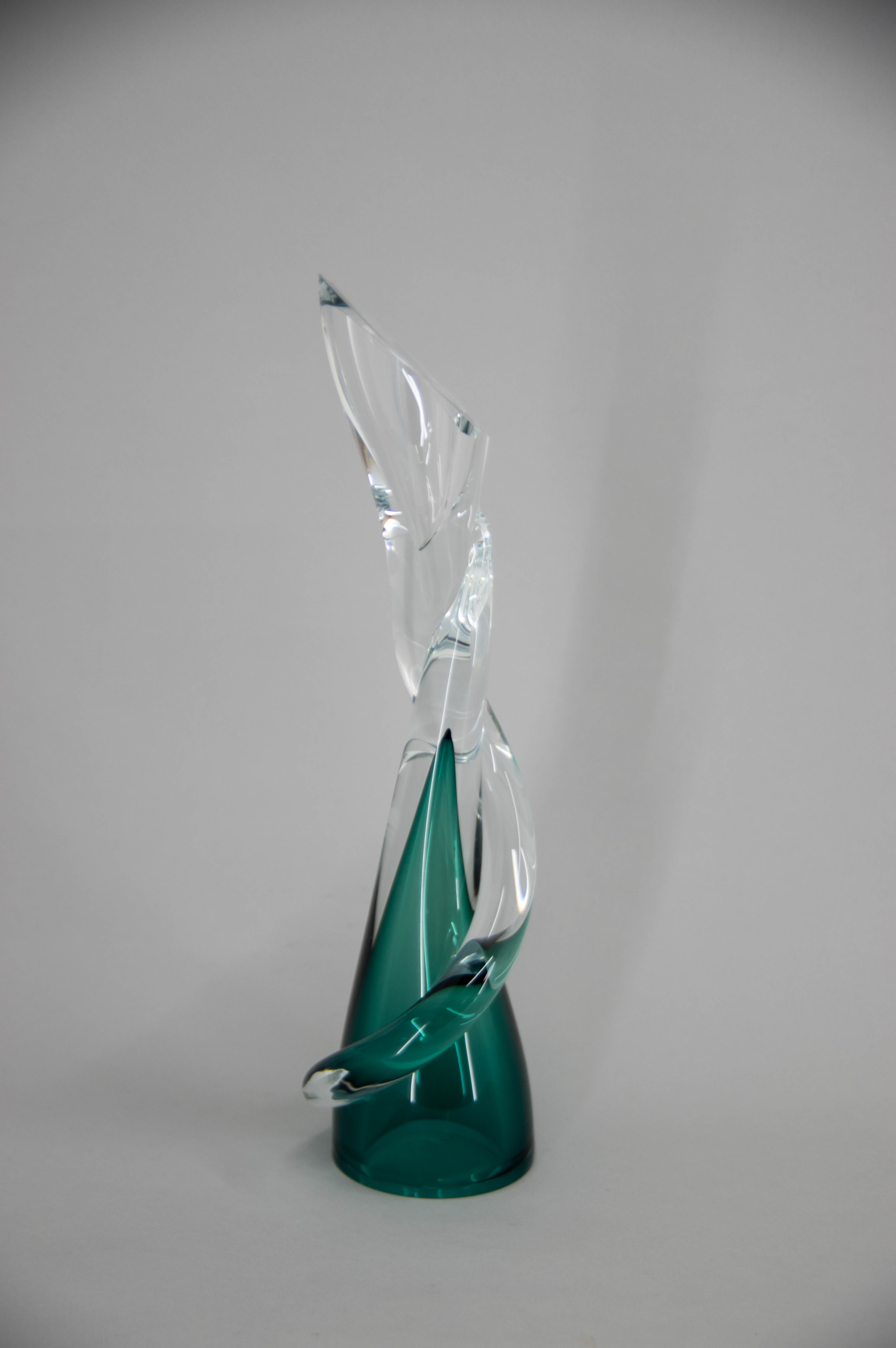 Art Glass Vase,  Czechoslovakia, 1960s