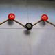 Zigzag Metal Coat Rack