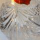 Set of 6 wine glasses and carafe in Lorraine Crystal - Gérard Model