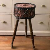 Vintage worker on casters