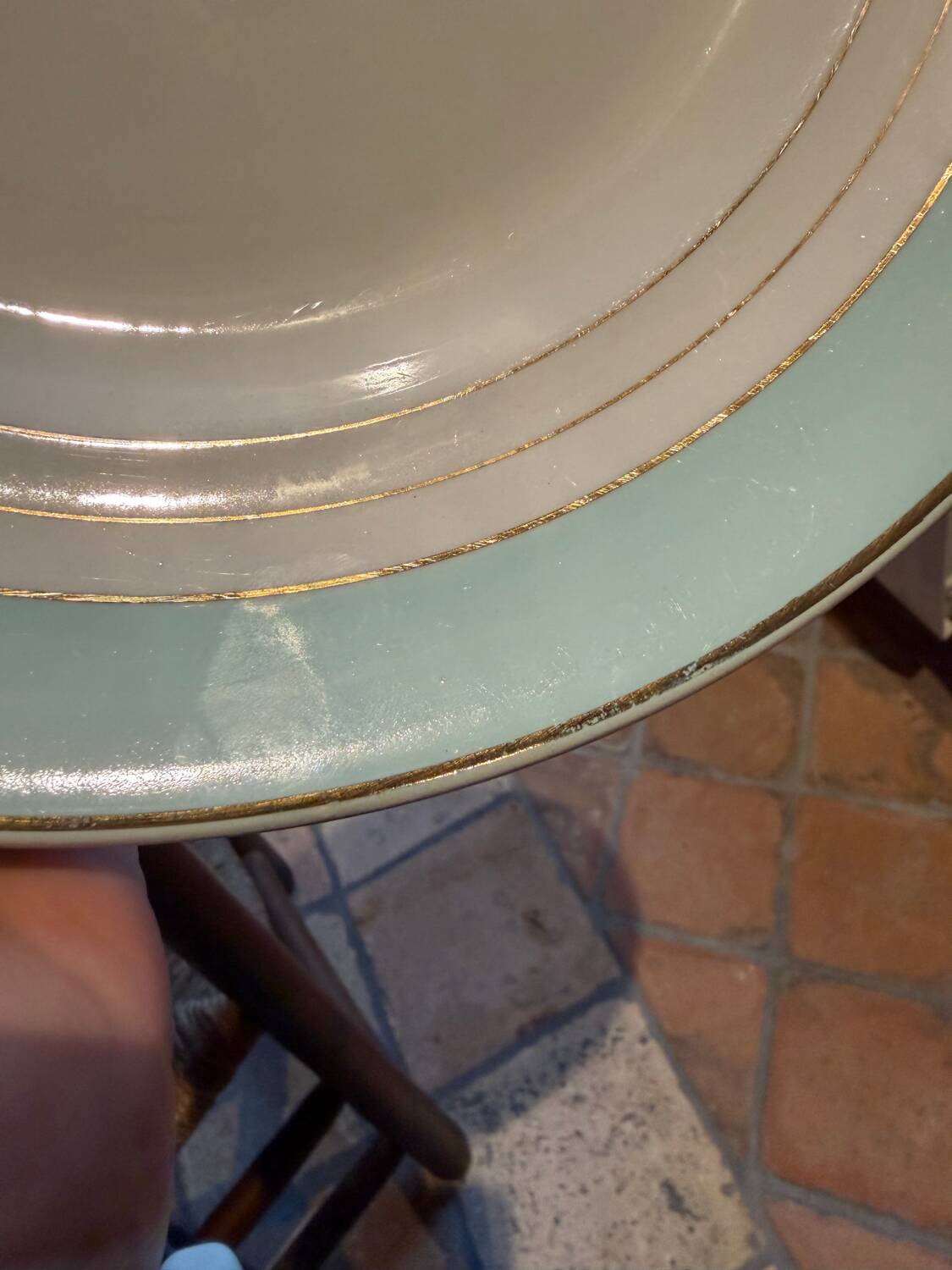 Luneville plate Regency model