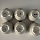 Set of 6 vintage cups