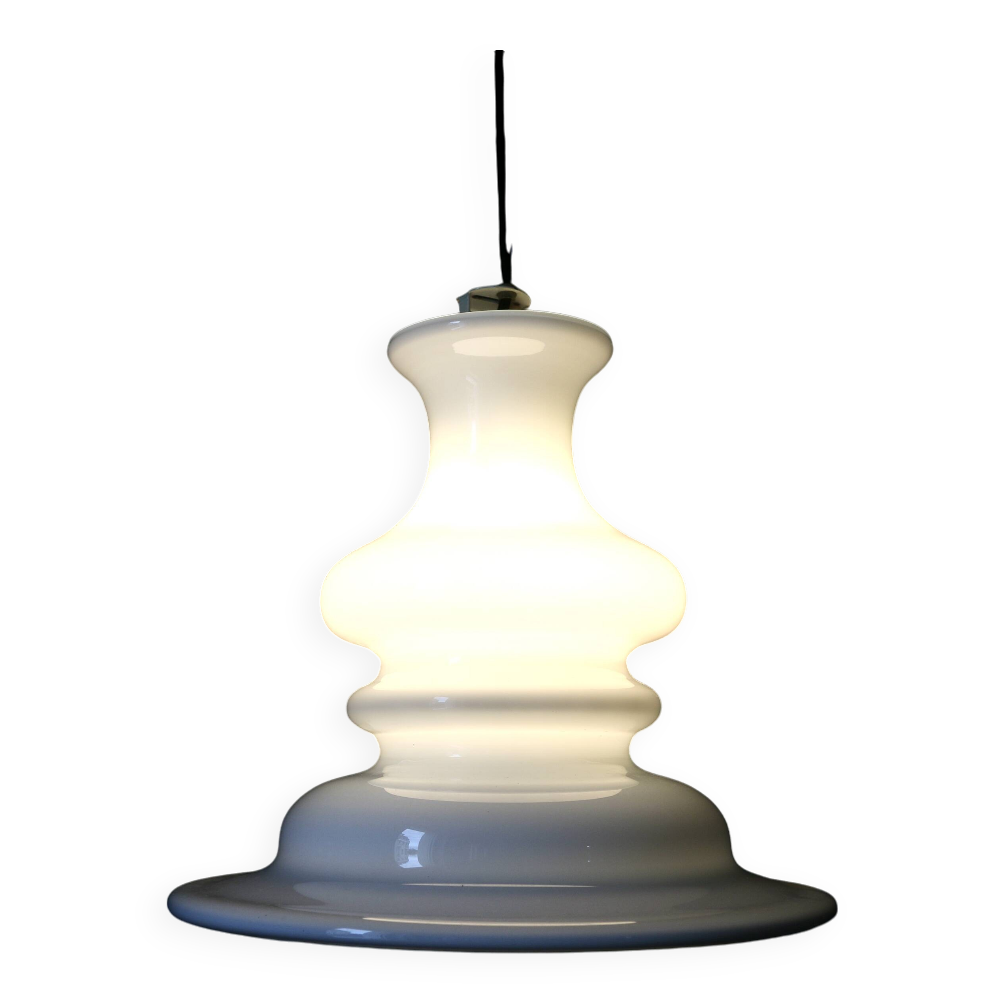 Vintage Scandinavian pendant light Tivoli Holmegaard, 1960s
