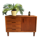 Danish Teak sideboard with drawers and door, 1960s