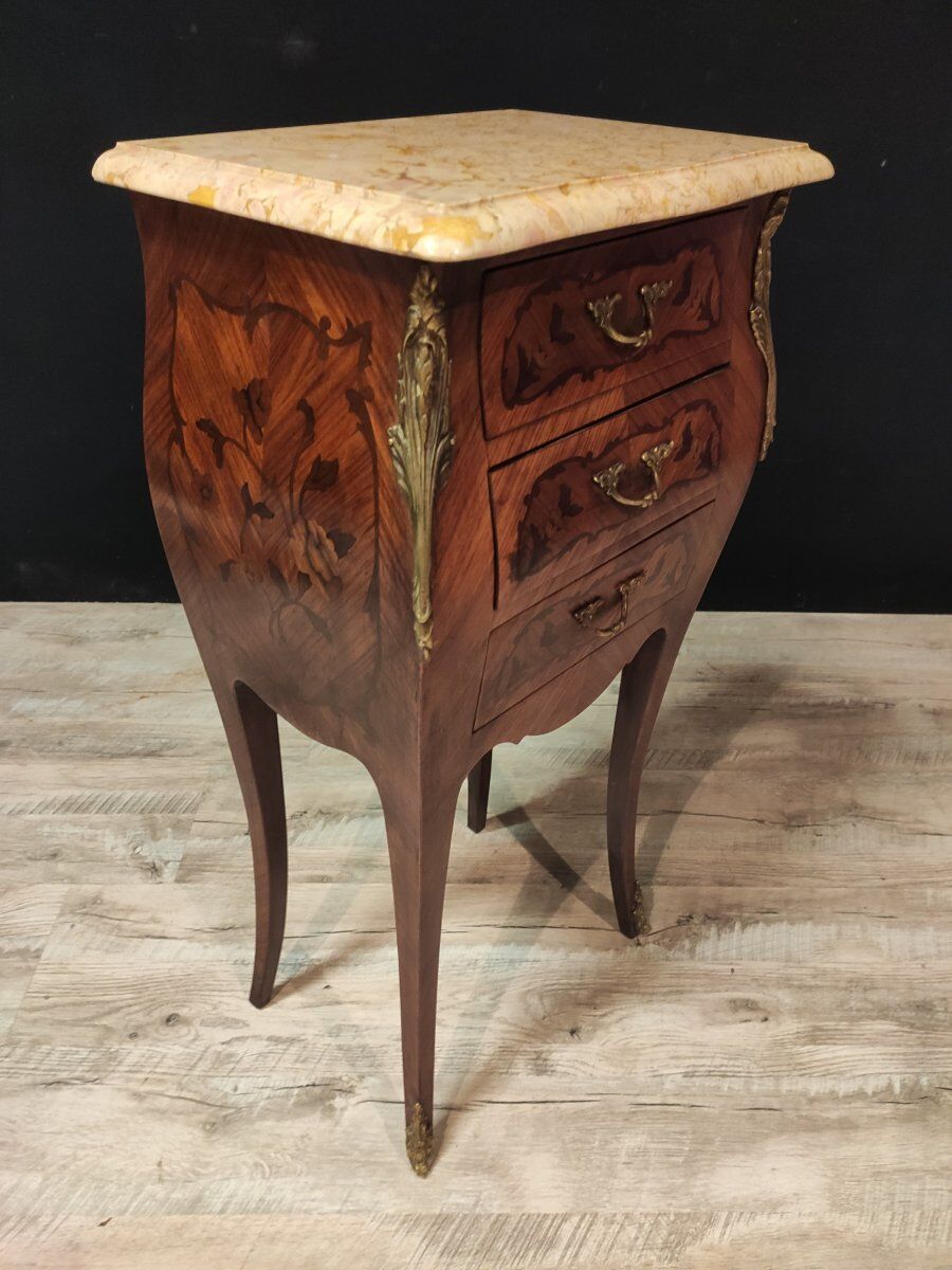 Pair of bedside Louis XV style