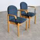 Chaises vintage | fauteuils | kinnarps | suède