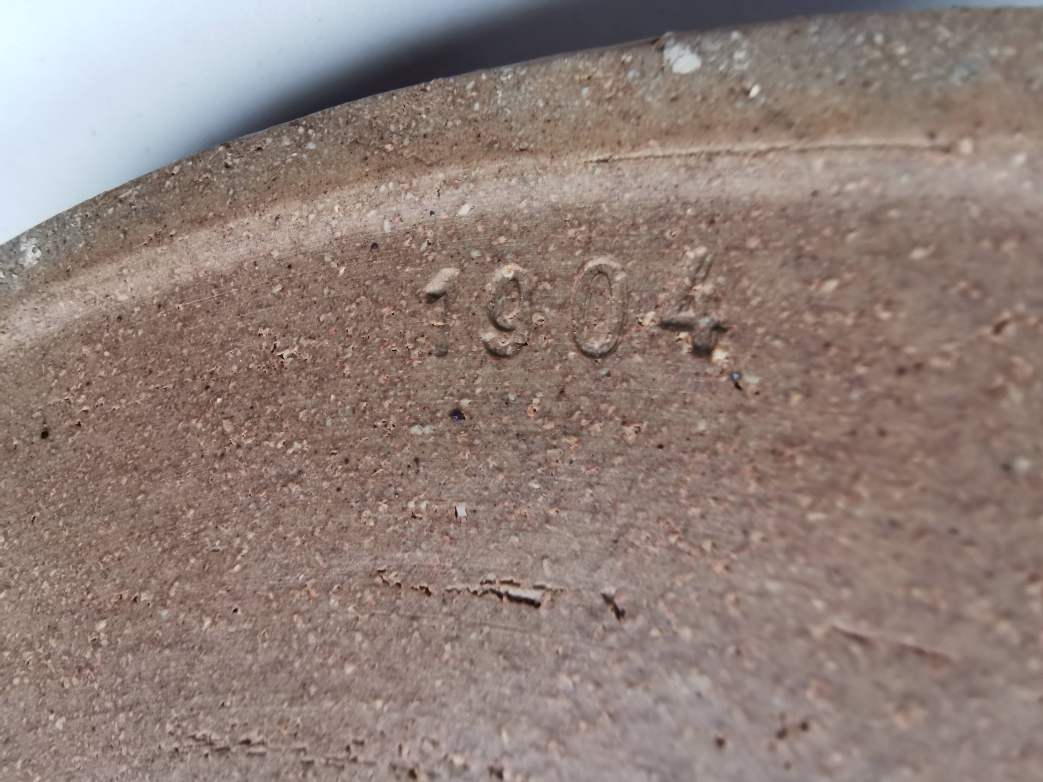 ceramic dish by Axel Larsen for his own company Axella Denmark 1970s.