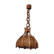 Suspension en rotin et cannage