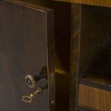 Art Deco Bar Cabinet with Inlays, 1930s