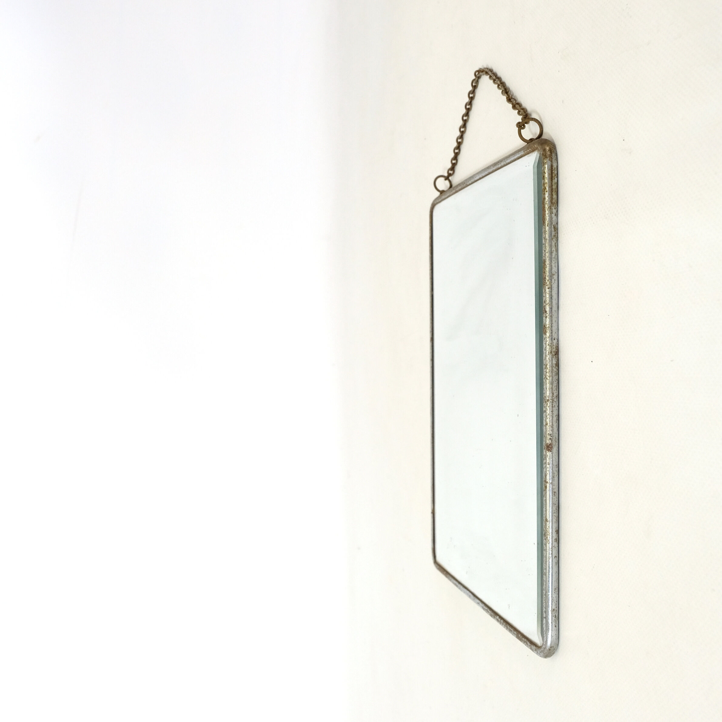 Miroir de barbier à suspendre, 21X27,5cm
