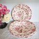 Deep plates (4) Johnson Brothers Rose chintz - Johnson Bros