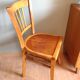 Bistro Chair with rosette/vintage years 40-50