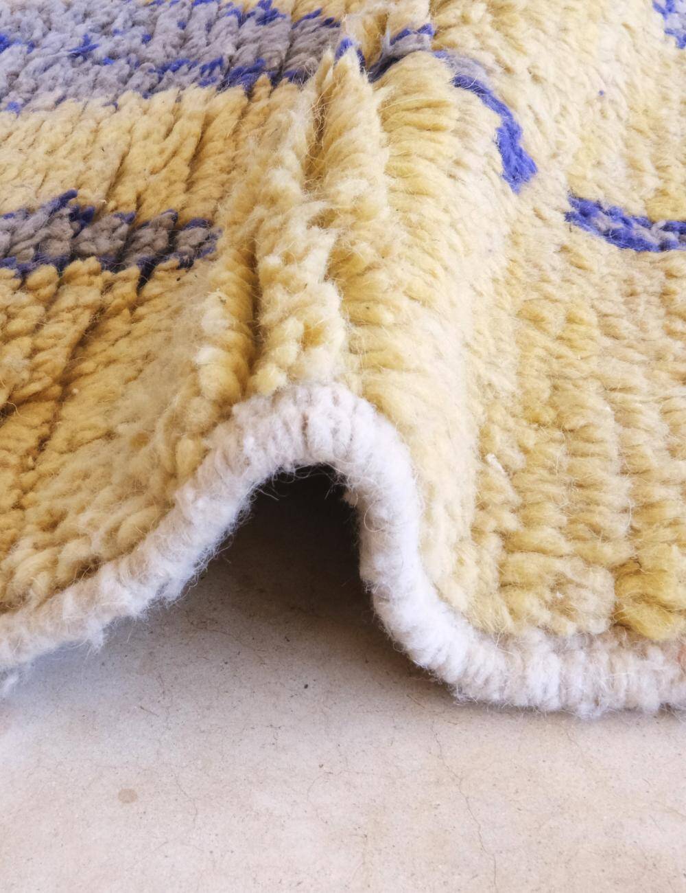 Yellow Hallway Runner - 450 x 82 cm