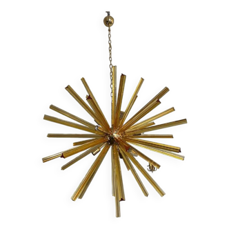 Sputnik Chandelier in Murano Glass Style From Italy