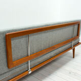 Teak minerva 3 seater sofa by Peter Hvidt & Orla Mølgaard Nielsen For France & Son, 1950