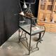Steel and glass office bank voting booth