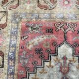 Vintage Turkish Kayseri carpet in silk and cotton 106x61 cm