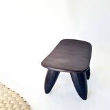 Senoufo XS N1 "headrest" stool in hand-carved wood