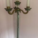 Vintage floor lamp from the 40s and 50s by Genet and Michon