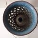 Blue ceramic lamp Signed Emile Masson (Vallauris)