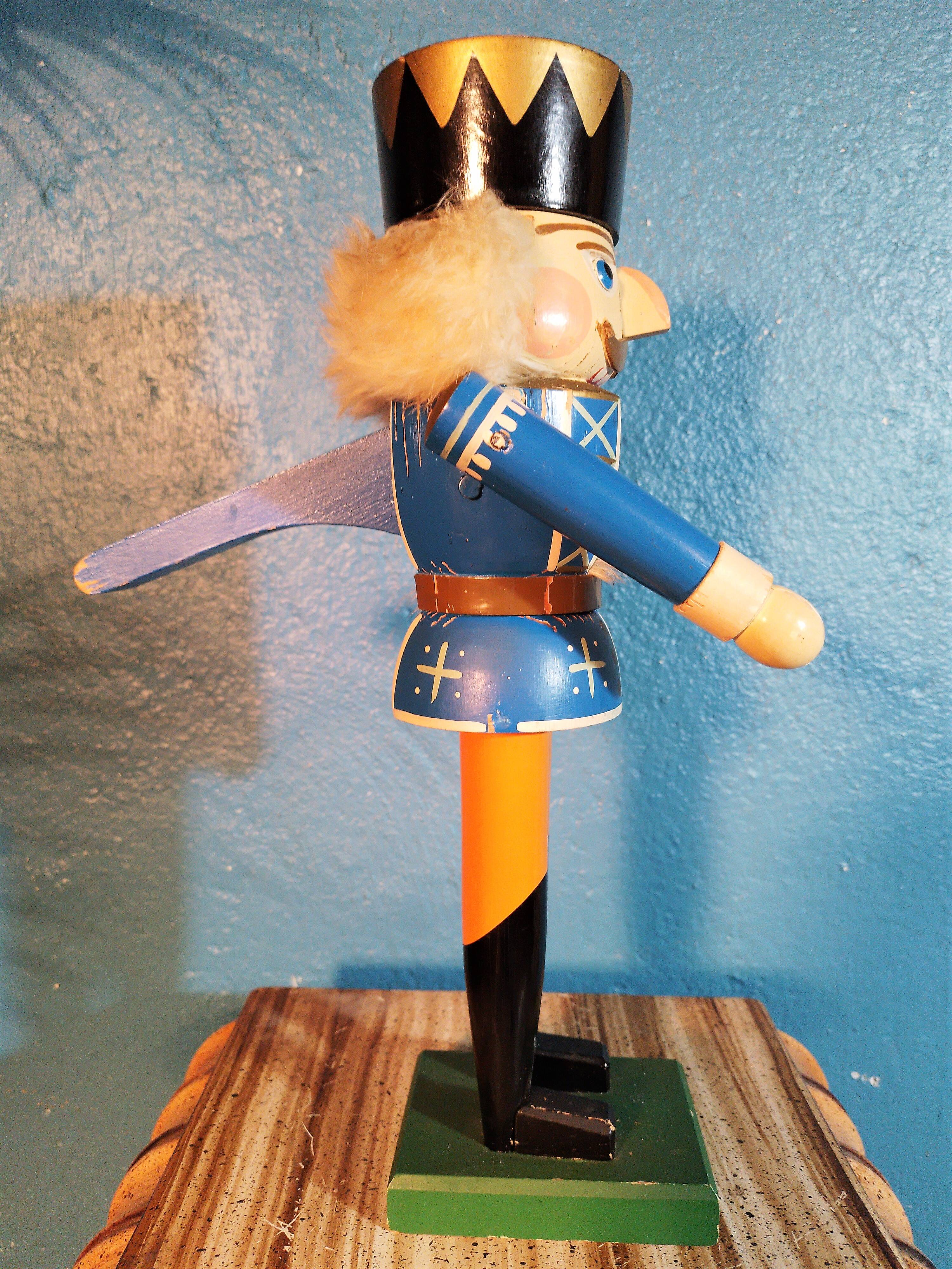 Walnut cracker "Soldier" FRG 1970s