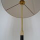 Adjustable vintage floor lamp by lunel 1950 france brass metal