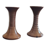Pair of candle holders