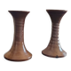 Paire de bougeoirs
