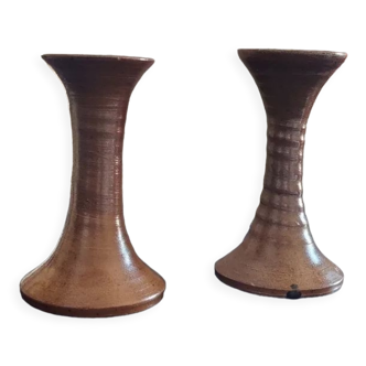 Pair of candle holders