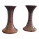 Paire de bougeoirs