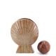Vase coquille en grès de Michel Dumont, céramique années 70