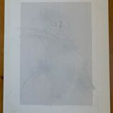 Henri Matchavariani (VOGUE illustrator) (1939) Fashion drawing. Contribution for Vogue 1990