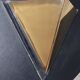 Art deco wall lamp in gilded metal and plexi