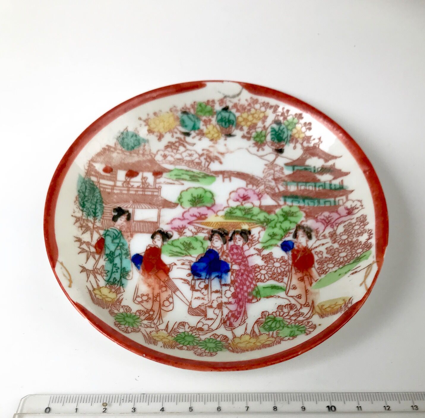 Service à thé en porcelaine japonaise fin 19ème