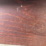 Wooden side table with drawer.