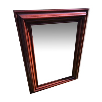 Miroir en bois merisier 60x80cm