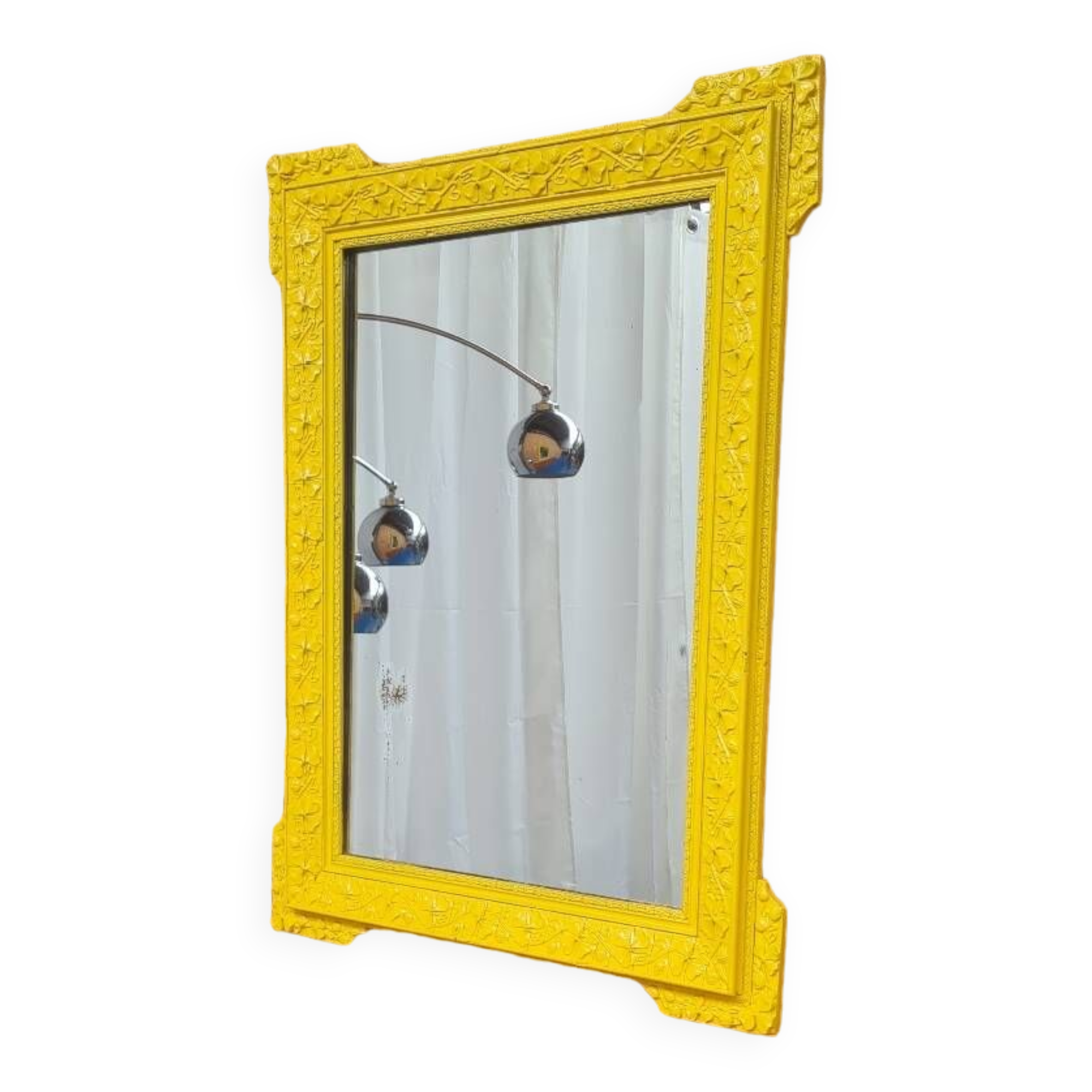 Wood and plaster mirror 1950